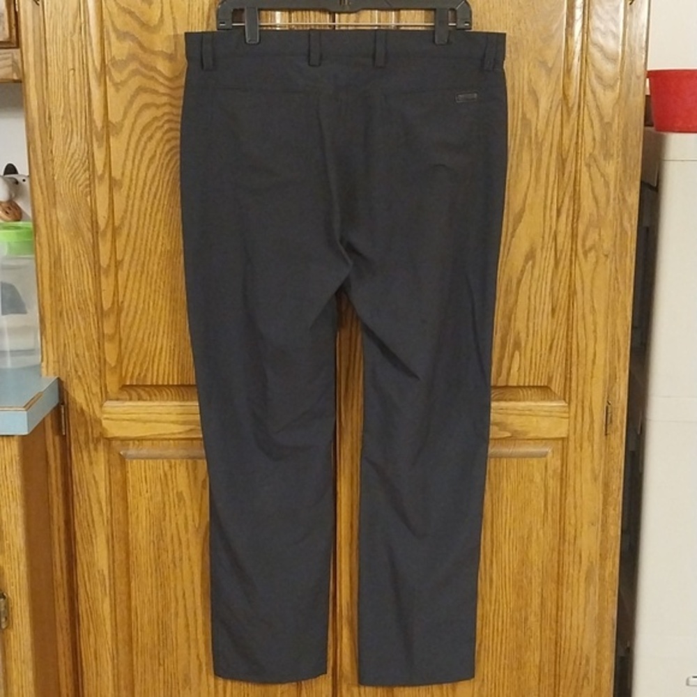 Greg Norman Men's HI-Tech Jordan Golf Performance Pants 34x30 Black Stretchy - Picture 7 of 9